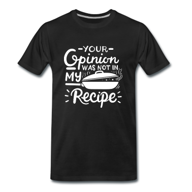 Kochen T-Shirt - Koch Rezept Kochen