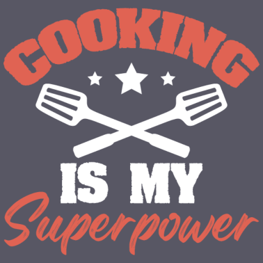 Motiv kochen superpower koch