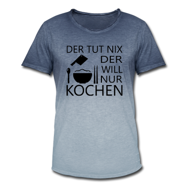 Kochen T-Shirt - Koch kochen backen