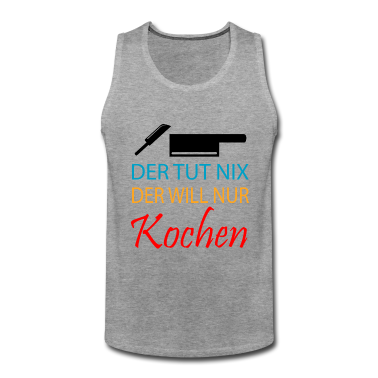 Kochen Tank Top - Koch kochen backen