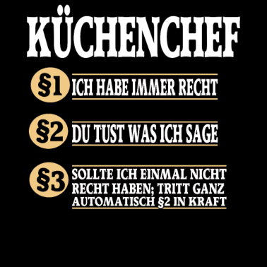 Motiv Küchenchef Koch Kochen