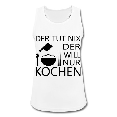Kochen Tank Top - Koch kochen backen