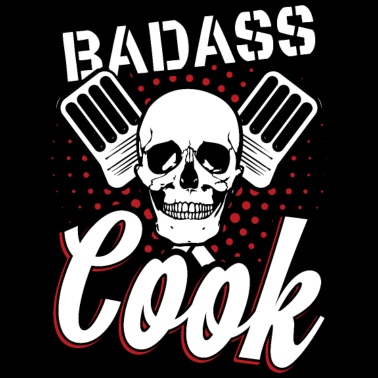 Motiv Koch Totenkopf Kochen