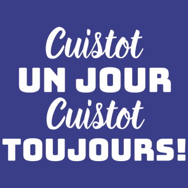 Motiv Koch eines Tages immer Koch. Koch