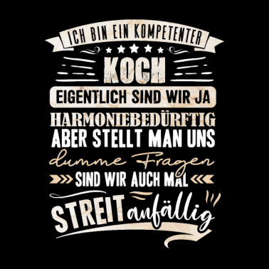 Motiv Kompetenter Koch Koch
