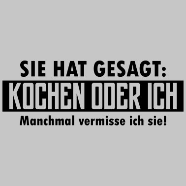 Motiv kochen oder ich