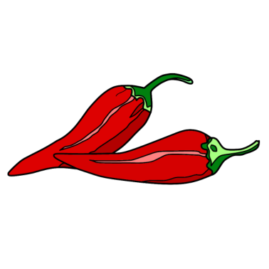 Motiv Red Hot Chilli. tolles Geschenk T-Shirt