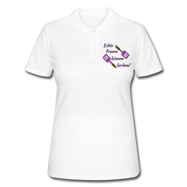 Kochen Poloshirt - Kochen Frauen Spruch