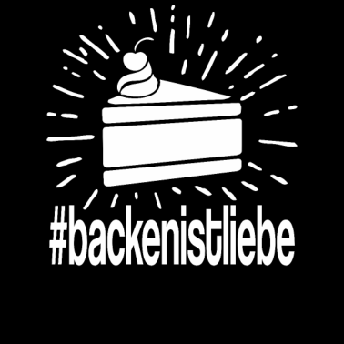 Motiv Kuchen Veganes Backen ist liebe lustiges Geschenk