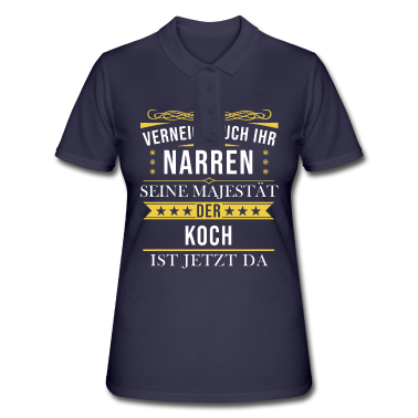 Kochen Poloshirt - Koch Köche Chefkoch kochen Küche Beruf Spruch