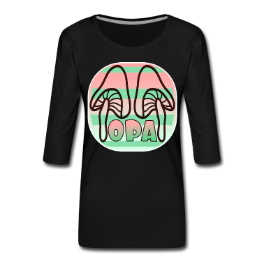 Kochen Langarmshirt - OPA PILZSAMMLER PILZE SAMMELN WALD HERBSTANFANG