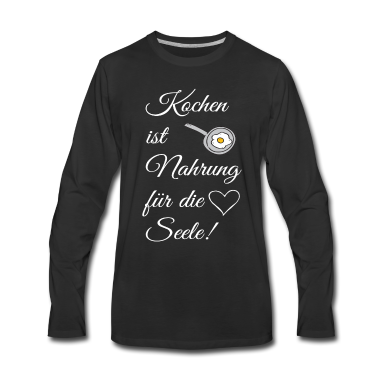 Kochen Langarmshirt - Kochen Hobby Spruch