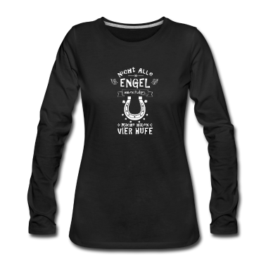 Kochen Langarmshirt - pferd reiten geschenk
