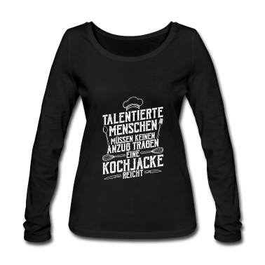 Kochen Langarmshirt - Koch Beruf kochen Küche Chef Geschenk Spruch