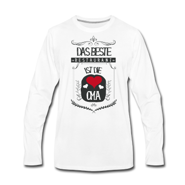 Kochen Langarmshirt - ♥ Das beste Restaurant ist die Oma ♥ (1001 SMILES)
