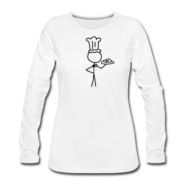 Kochen Langarmshirt - Koch kochen
