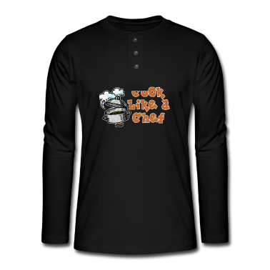 Kochen Langarmshirt - Kochen Koch