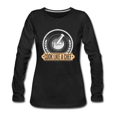 Kochen Langarmshirt - Kochen Koch