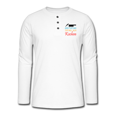 Kochen Langarmshirt - Koch kochen backen