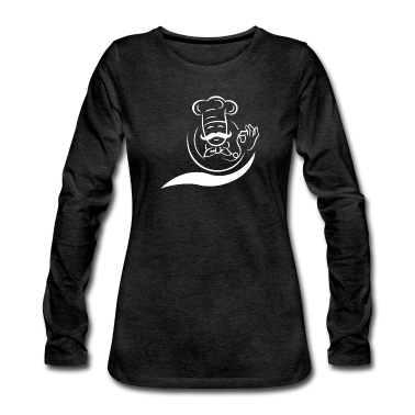 Kochen Langarmshirt - Koch kochen backen