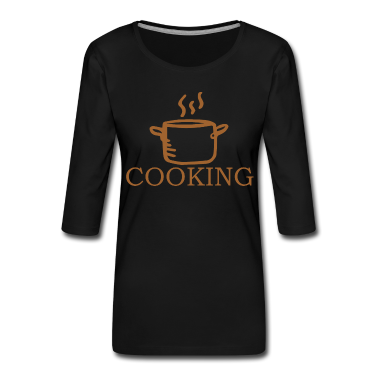 Kochen Langarmshirt - Koch kochen backen