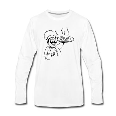 Kochen Langarmshirt - kochen koch pizza