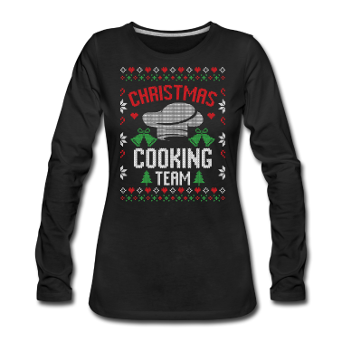 Kochen Langarmshirt - Weihnachten Kochen Koch