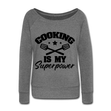 Kochen Langarmshirt - kochen superpower koch