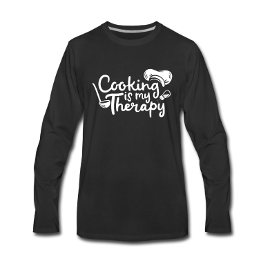 Kochen Langarmshirt - Kochen Koch Köchin