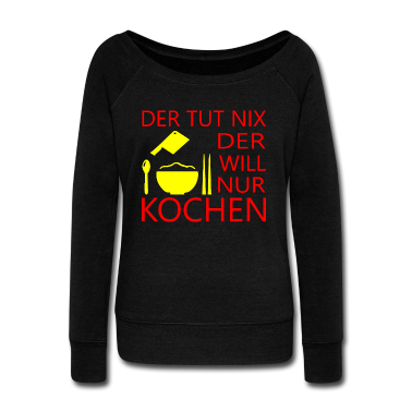 Kochen Langarmshirt - Koch kochen backen
