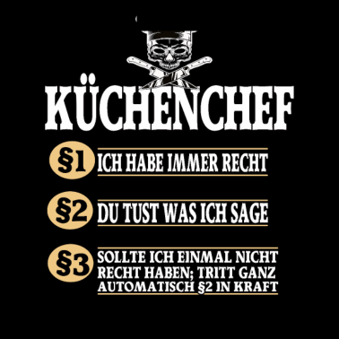Motiv Küchenchef Koch Kochen