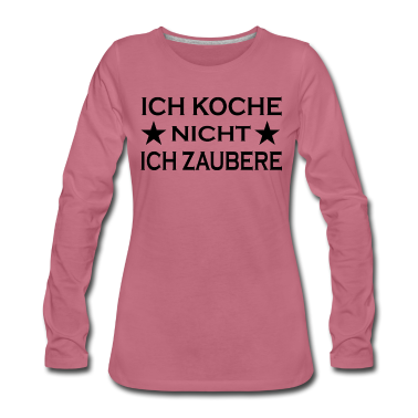 Kochen Langarmshirt - Koch kochen backen