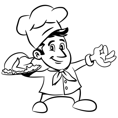 Motiv kochen koch hähnchen