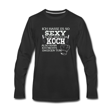 Kochen Langarmshirt - Koch kochen