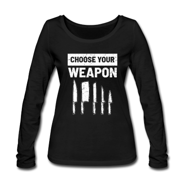 Kochen Langarmshirt - Kochwaffe Koch Koch Koch