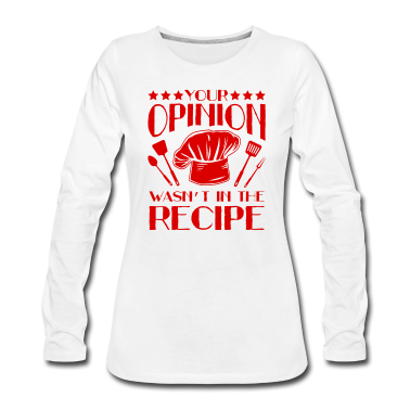 Kochen Langarmshirt - Kochmütze Kochen Koch