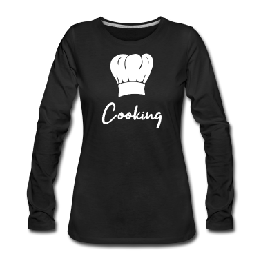Kochen Langarmshirt - Cooking Kochen Koch