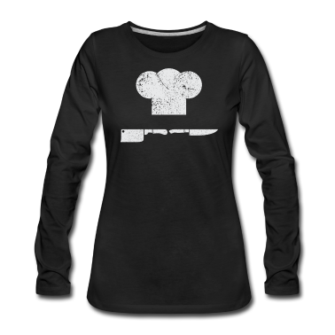 Kochen Langarmshirt - Koch Köchin Kochen