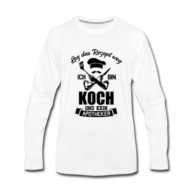 Kochen Langarmshirt - Koch
