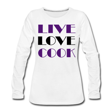 Kochen Langarmshirt - kochen