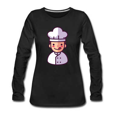 Kochen Langarmshirt - Koch