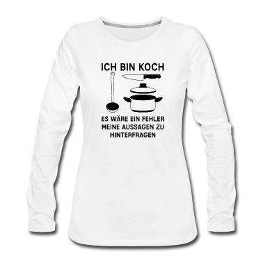 Kochen Langarmshirt - Koch