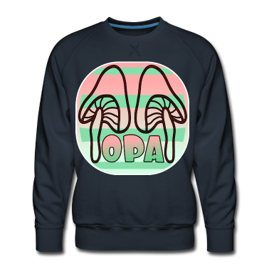 Kochen Pullover - OPA PILZSAMMLER PILZE SAMMELN WALD HERBSTANFANG