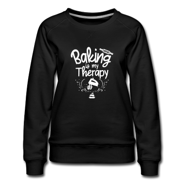 Kochen Pullover - Baking Is My Therapy - Geschenk