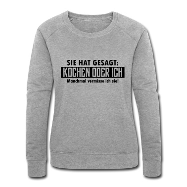 Kochen Pullover - kochen oder ich