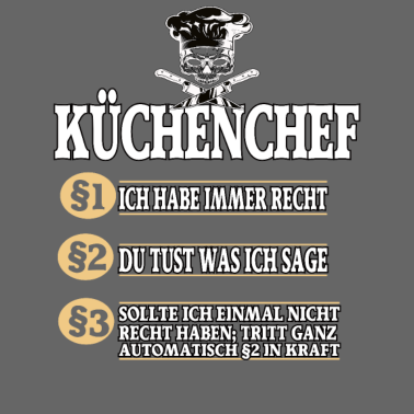 Motiv Küchenchef Koch Kochen