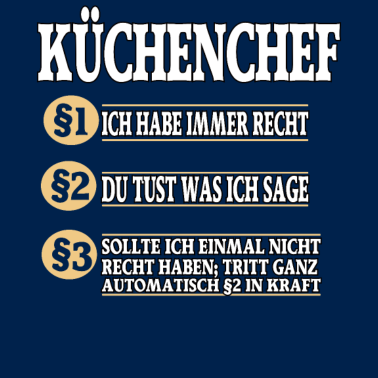 Motiv Küchenchef Koch Kochen