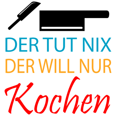 Motiv Koch kochen backen
