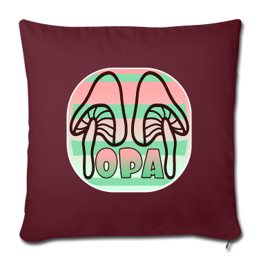 Kochen Kissenbezug - OPA PILZSAMMLER PILZE SAMMELN WALD HERBSTANFANG