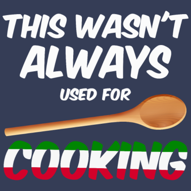 Motiv Dieser Holzlöffel wurde nicht immer zum Kochen